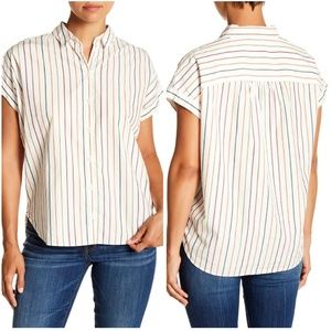 Madewell Central Sadie Multi-Stripe Shirt